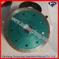 Hoja súper delgada de 115 mm Ceramo Tech Diamond Turbo Hot Press de larga duración para cerámica
